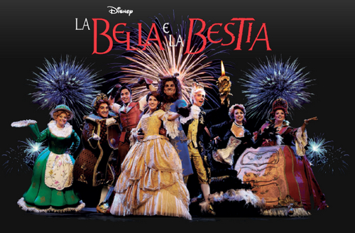 La Bella e la Bestia al Carnevale Romano