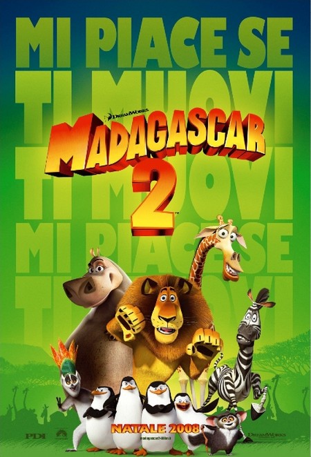 Incasso al botteghino: Madagascar 2 si riprende la prima posizione. Tutto invariato negli States