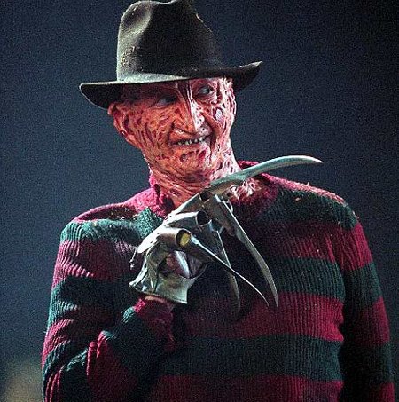 Una seduta Freddy Krueger