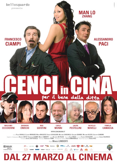 Cenci in Cina, trailer e video backstage