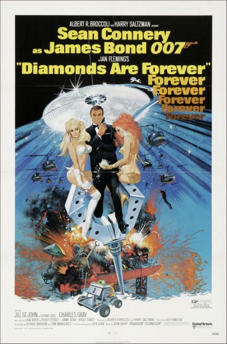 007-Una cascata di diamanti: recensione