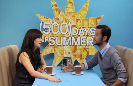 500 days of summer, featurette con Zooey Deshanel e Joseph Gordon-Levitt