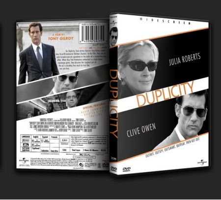 DUPLICITY 3D DVD COVERS []