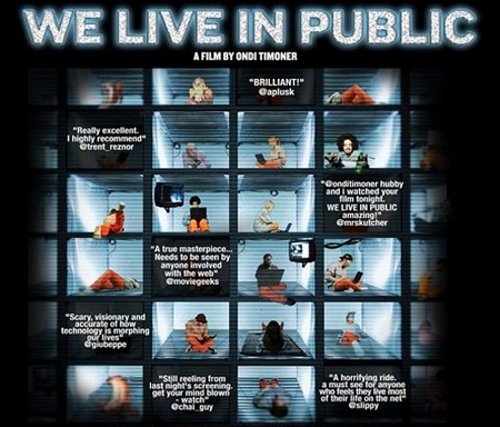 We live in public, trailer del documentario dedicato a Internet