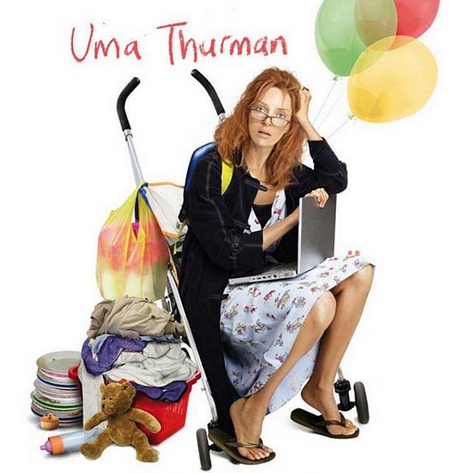 Motherhood, scena del film con Uma Thurman