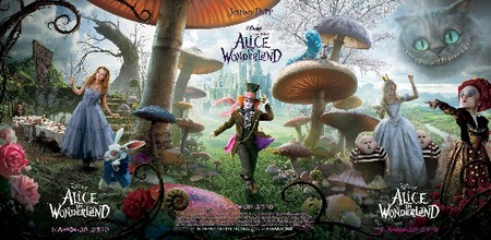 Alice nel paese delle meraviglie, triplo poster