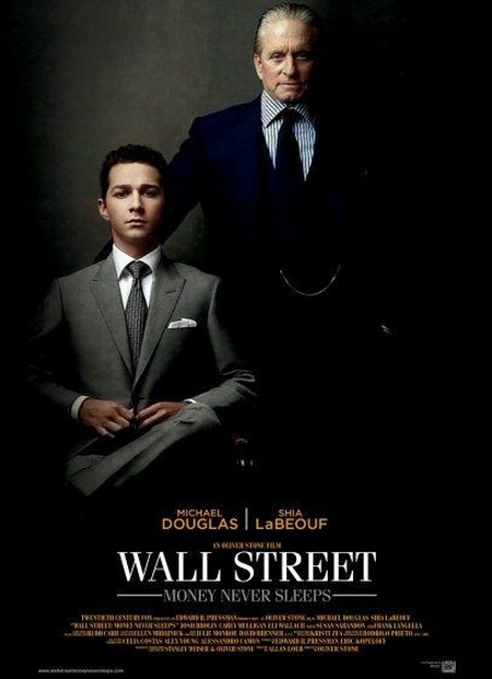 Wall Street 2: Il denaro non dorme mai, teaser trailer e poster
