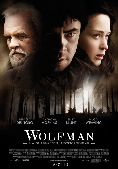 Weekend al cinema: La bocca del lupo, Che fine hanno fatto i Morgan?, Il figlio più piccolo, Il mi$$ionario, Promettilo!, Il richiamo della foresta 3D, Wolfman