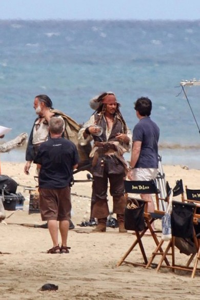 Foto dal set di Pirati dei Caraibi 4, prima immagine ufficiale di Warrior e nuova di Conan il Barbaro
