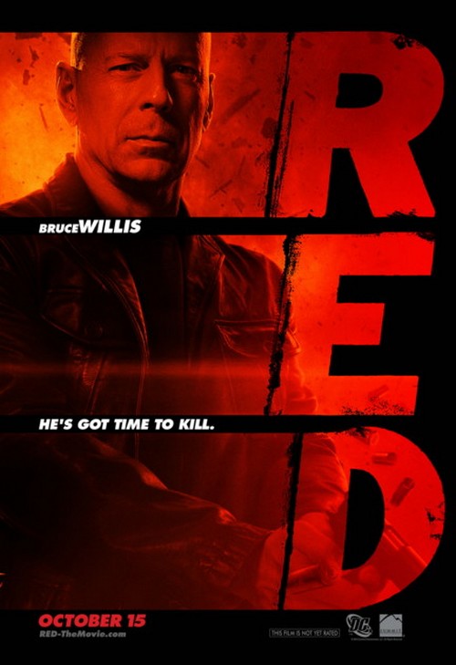 Red, character poster di Bruce Willis, Helen Mirren e John Malkovich