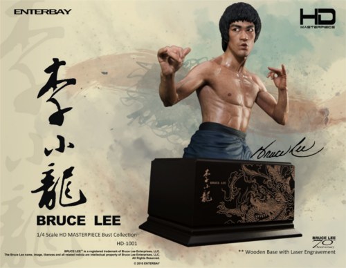 Action figures, il busto di Bruce Lee