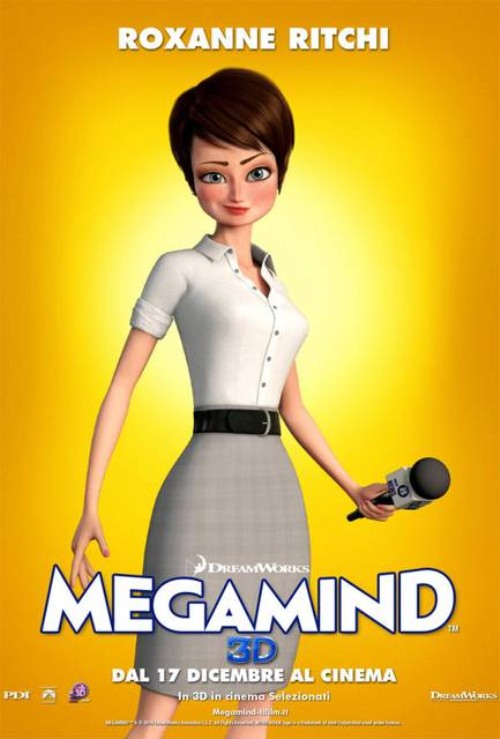 Megamind 3D: locandine e poster personaggi