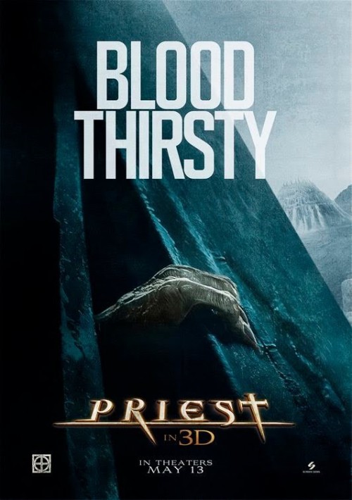 Priest-Il prete, sei poster promozionali 