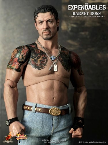 I mercenari, l'action figure di Sylvester Stallone