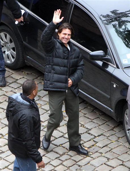 Mission Impossible 4, prime foto di Tom Cruise sul set