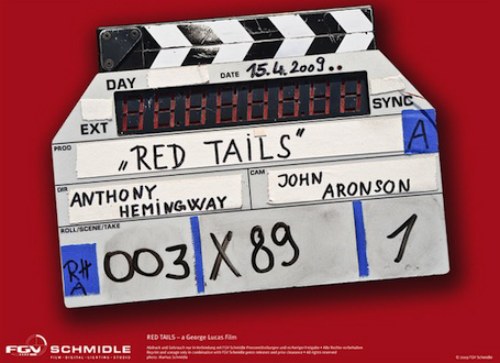 red tails foto dal set