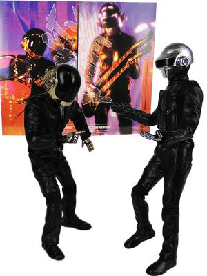 Tron Legacy, le action figures dei Daft Punk