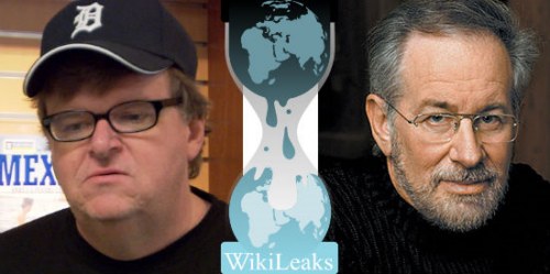Moore-Spielberg-WikiLeaks