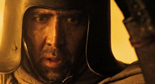 Season of the witch, immagini con Nicolas Cage