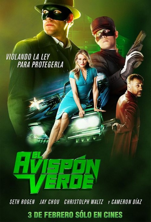 The Green Hornet, nuovi poster internazionali
