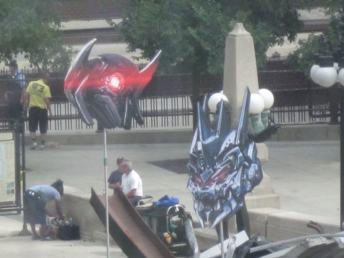 Transformers 3 foto dal set (9)