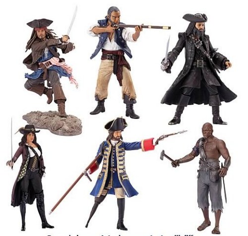 Pirati dei Caraibi 4-Oltre i confini del mare, le action figures ufficiali