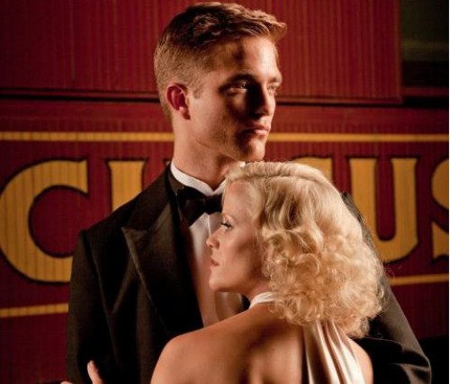 Come l'acqua per gli elefanti, poster e immagini con Robert Pattinson e Reese Witherspoon