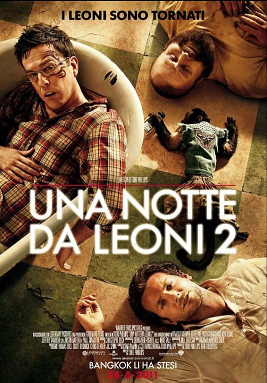 Una notte da leoni 2, locandina italiana e sei character poster