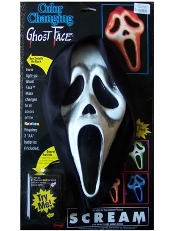 Scream gadget, tutti i volti di Ghostface