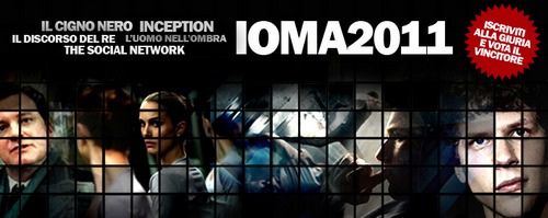 Ioma 2011, vincitori: Inception miglior film dell'anno