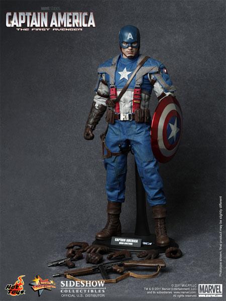 Captain America Il primo vendicatore, l'action figure di Chris Evans