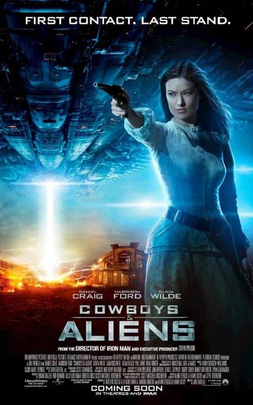 Cowboys and Aliens, 3 character poster