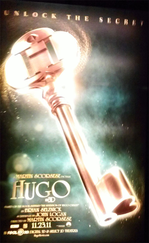 Hugo Cabret, poster per il film di Martin Scorsese