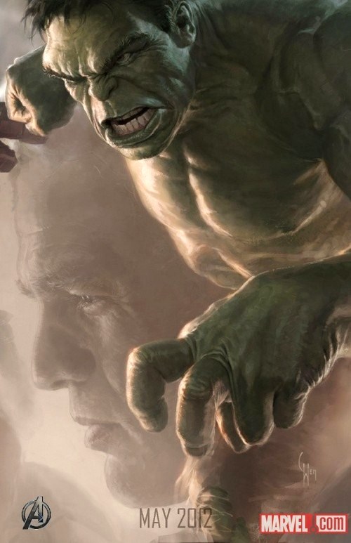 I Vendicatori, Comic-Con 2011: character poster di Hulk