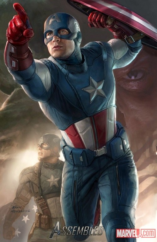 I Vendicatori, Comic-Con 2011: poster di Captain America