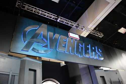 I Vendicatori, il set dell'Helicarrier al Comic-Con 2011