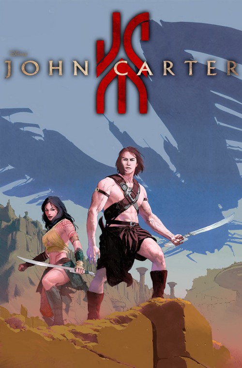 John Carter, cover del prequel a fumetti