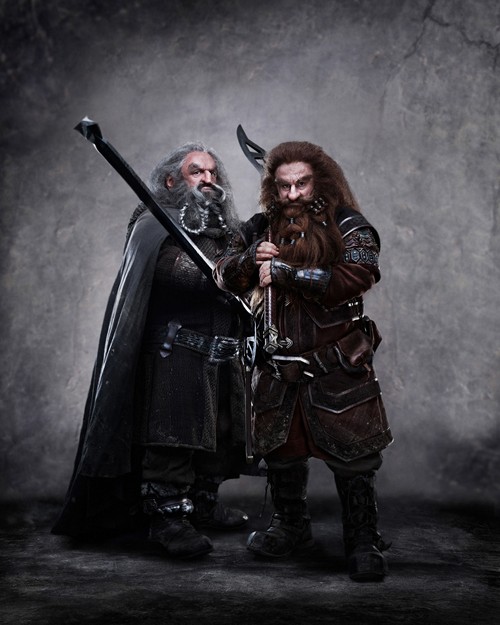 Lo Hobbit, prima immagine dei nani Oin e Gloin