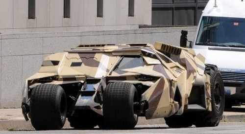 The Dark Knight Rises, 3 video dal set con la batmobile