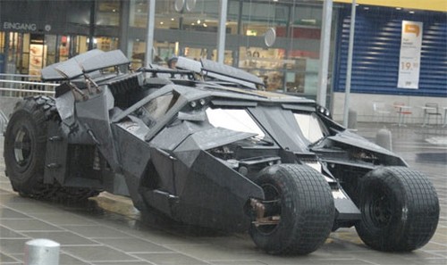 The Dark Knight Rises, prima immagine della batmobile