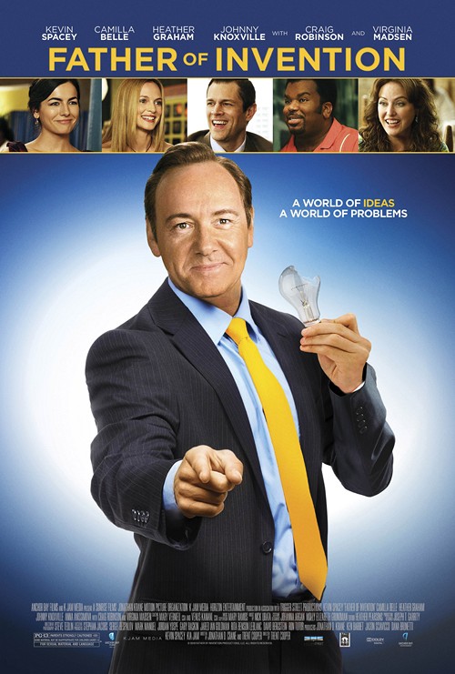 Father of invention, poster e immagini con Kevin Spacey
