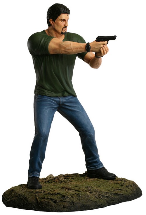 I mercenari, la statua di Sylvester Stallone (2)