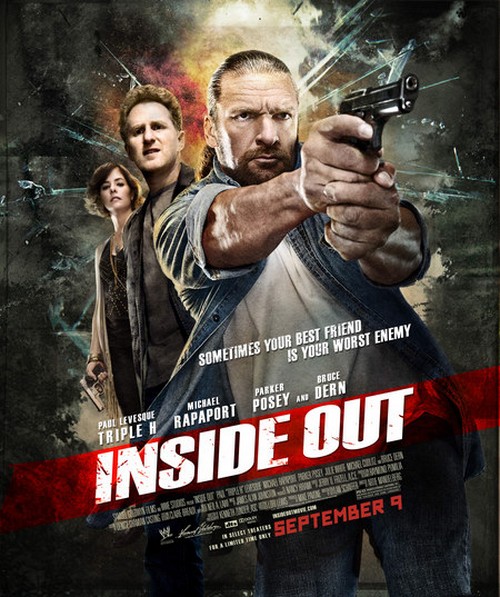 Inside Out, poster con il wrestler Paul Levesque 