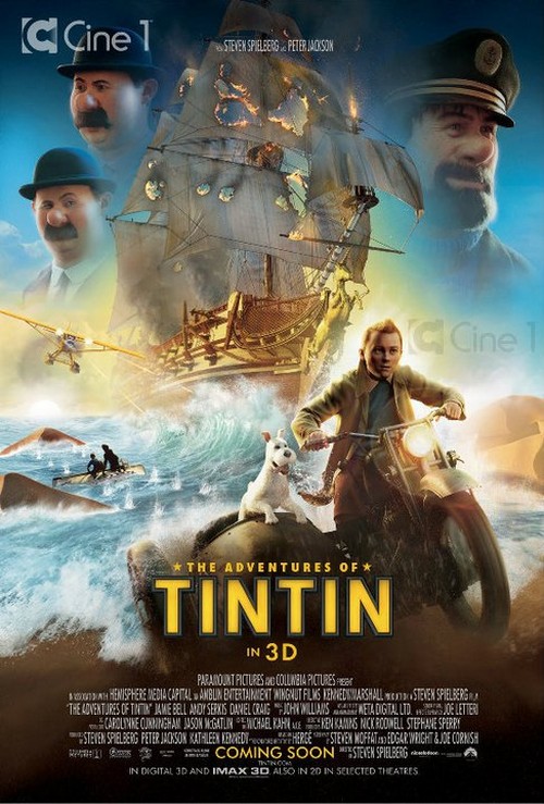Le Avventure di Tintin, nuovo poster ufficiale