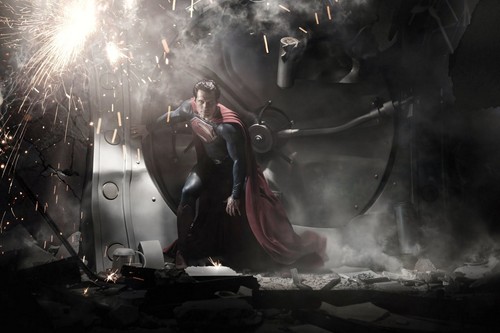 Superman Man of Steel, prima immagine di Henry Cavill