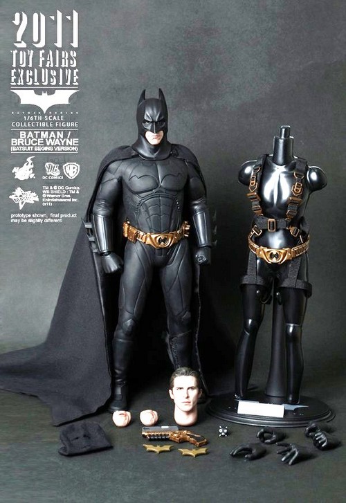 Batman Begins, Christian Bale: l'action figure Toy Fair 2011