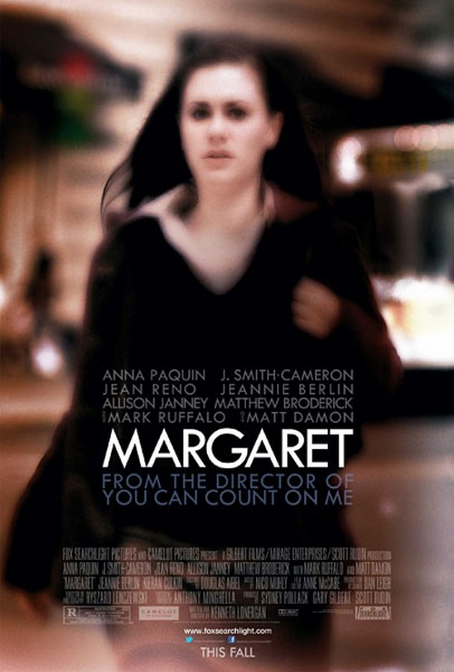 Margaret, poster del film con Anna Paquin