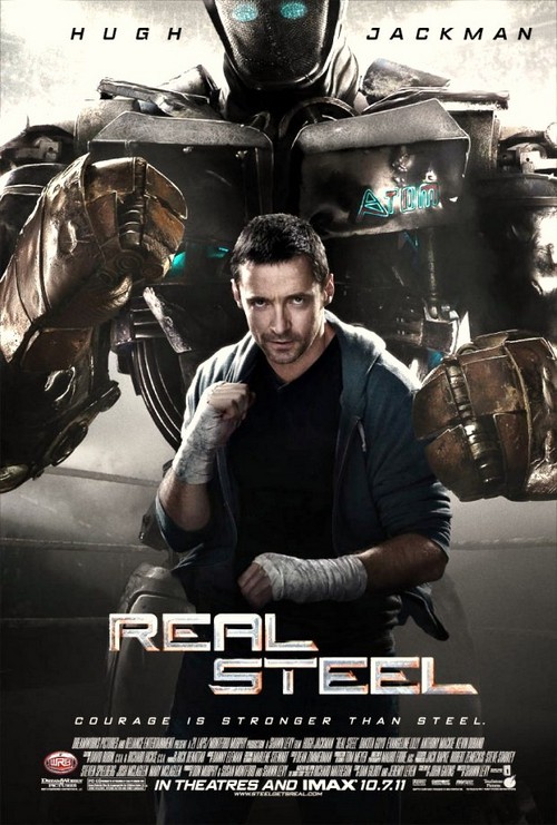 Real Steel, due poster con Hugh Jackman