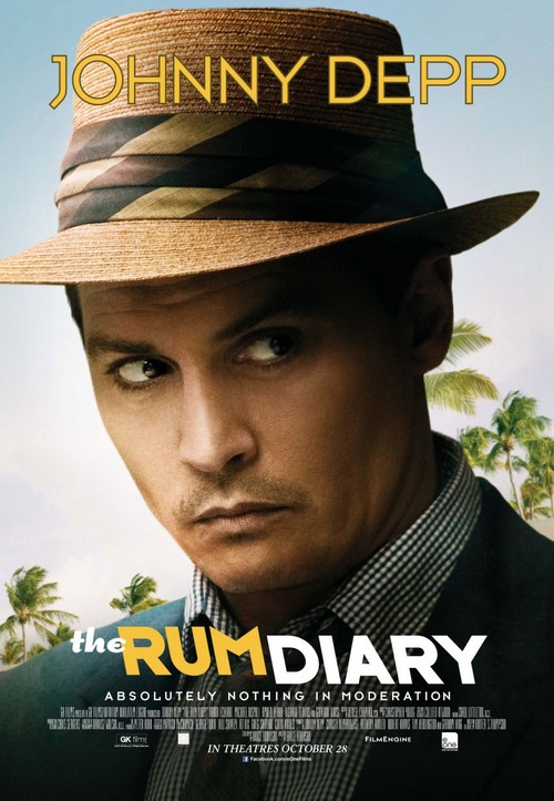 The Rum Diary, nuovo poster con Johnny Depp