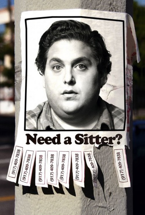 The Sitter, poster con Jonah Hill